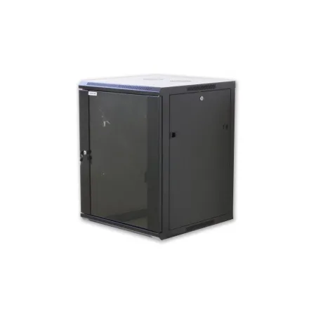 Szafka Wisząca Złożona 15u 600x600 Rack 19 Drzwi Szklane